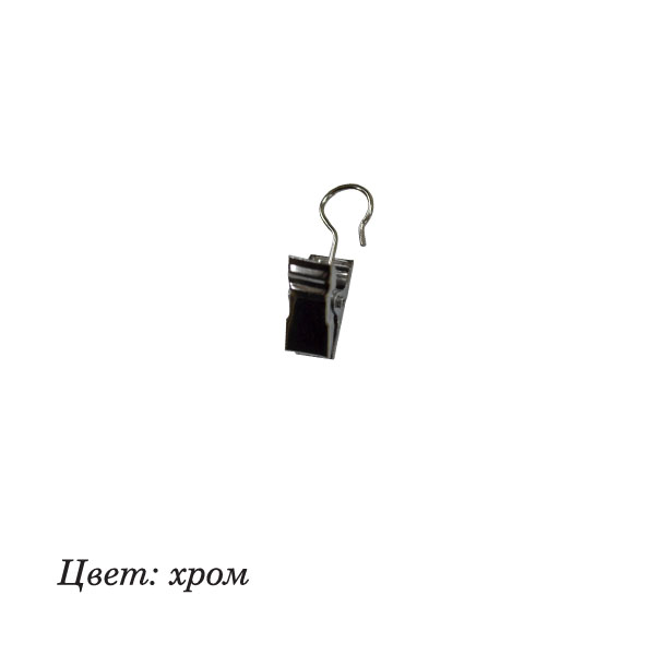 Зажим для кольца (d 16) ДДА DIY Хром глянец (10 шт/уп) (з)