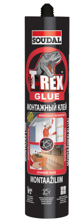 Клей Монтажный Soudal T-Rex моментальная схватываемость 380г (12)