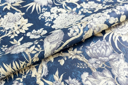 KM6505 Обои KERAMA MARAZZI  виниловые Азулежу, мотив, синий 1,06х10м (4)