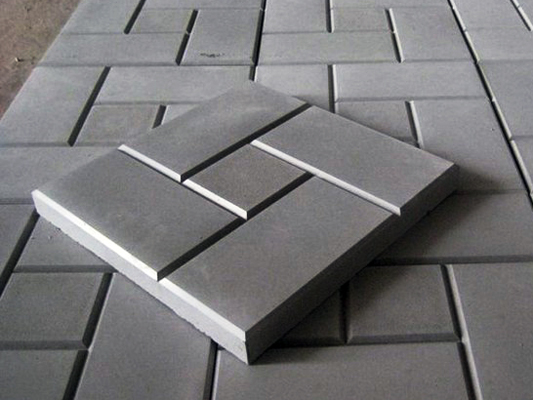 Плитка цем.-песч. Калифорния новая5  300*300*50 серая (11шт/м2)