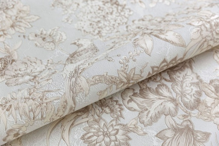 KM6501 Обои KERAMA MARAZZI  виниловые Азулежу, мотив, бежевый 1,06х10м (4)