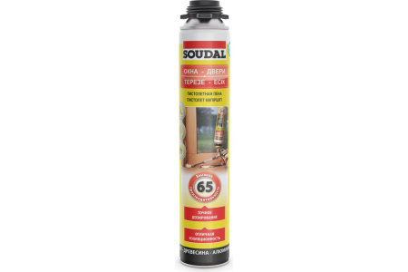 Пена SOUDAL профес. Окна-Двери 65 820мл (12)