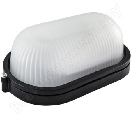 Светильник овал 100Вт черный Е27, IP54 (+100С) SQ0303-0029 (8)**