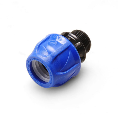 Муфта нар. резьба 50х2 ПНД