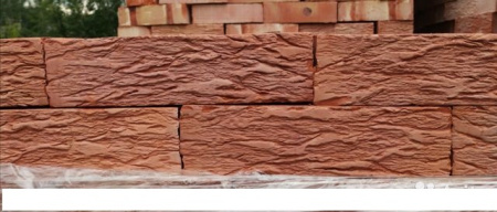 Кирпич фунд полнотел с декорат. отделкой 250*120*65 М200 (350шт/под) Курск