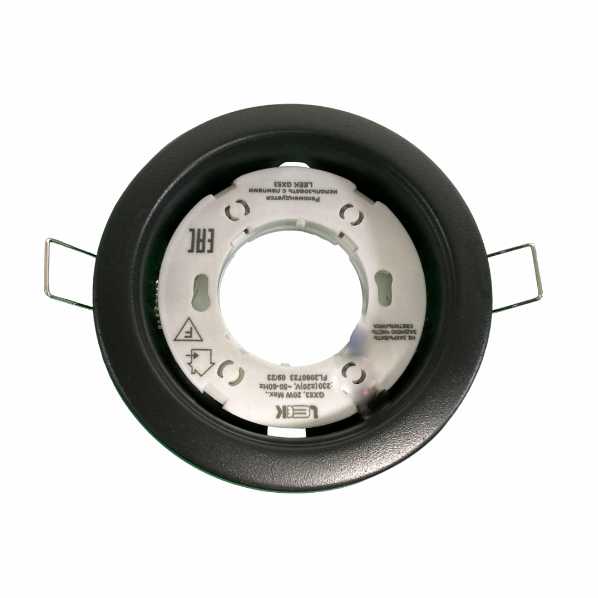 Светильник LEEK LE M 223-14 мат.черный 106*90*38  GX53  LE 060901-0105