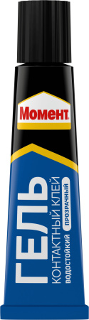 Клей Момент гель  30мл прозрачный, шоу-бокс (120)