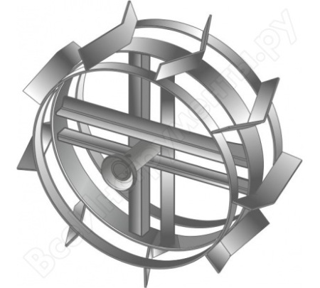 Грунтозацепы ТИП2 ус. Нева ( диаметр 480мм, ширина 190мм, диаметр ступицы 30мм, длина ступицы 140мм)