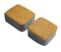 Плит.трот. Старый город 2 кам. (115*115*40, 172*115*40) желтая(1под.10,56м2  995кг)1м2=30+30  