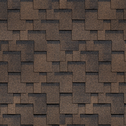 Гибкая черепица ФИНСКАЯ ЧЕРЕПИЦА  АККОРД Коричневый (уп 3,0 м.кв )