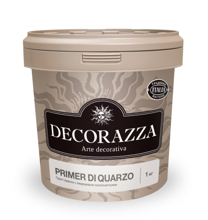 Decorazza Грунт укрывающий кварцевый Primer di Quarzo 1,5кг 