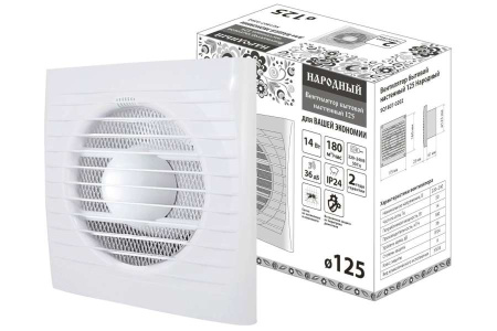 Вентилятор осевой D125  "Народный" SQSQ1807-0202 (6) 