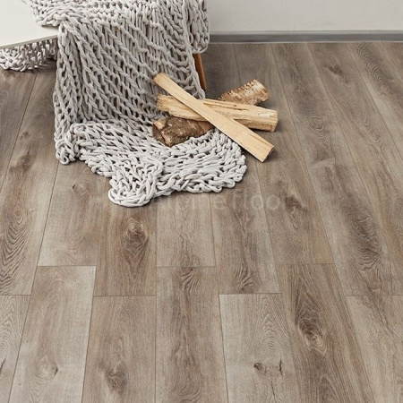 Каменно-полимер.плитка Premium XL АВА ECO7-4 Дуб Грей дождливый 4V/43кл 1524мм*180мм*8мм ( 2,195 м2)