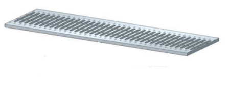 2110 Решетка водоприемн.Standart 100 стальн. штамп, 1000*136*30 (до 1,5 т.)