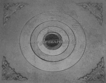 Плита под казан Центролит 9069-7272/00,00,00 Размеры: 700х600х20 мм