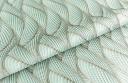 KM6903 Обои KERAMA MARAZZI виниловые Трессаж мотив, зеленый. 1,06х10м (6)