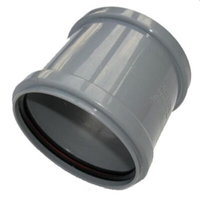 Муфта РР канализ. двухраструбная D-110