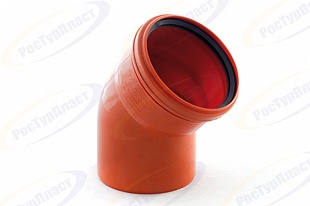 Отвод канализ. РР D 160 (45) наружн.