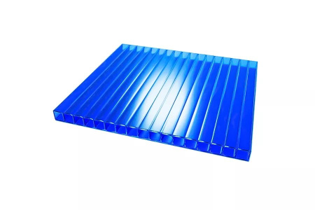 Поликарбонат 12000х2100х 6 синий Berolux Юг-ойл- пласт