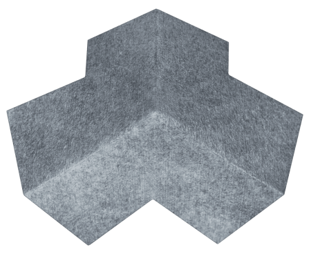 Гидроизоляционная лента LITOBAND AIР внутренний угол 90 (серый) Litokol