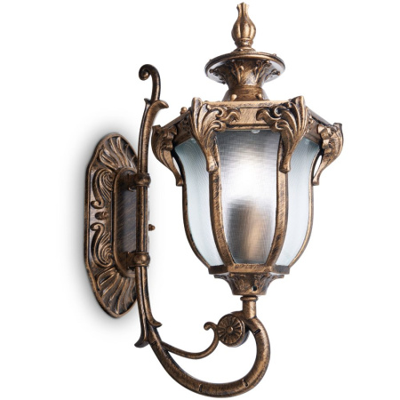 Светильник PL4041 60W 230V E27 IP44 Feron черное золото (на стену вверх) 1/6