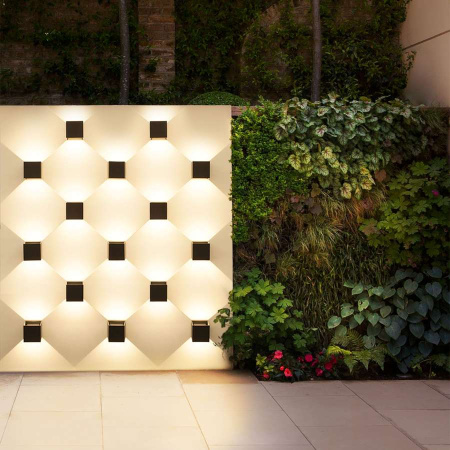 1548 TECHNO LED / Светильник садово-парковый со светодиодами WINNER черный	