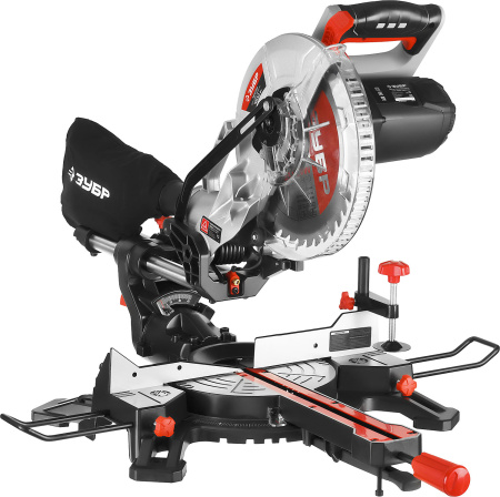 ЗПТ-255-1800-ПЛ Пила торцовоч.ЗУБР 255мм*30,1800Вт