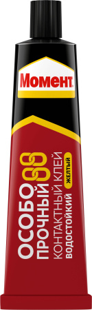 Клей Момент Особопрочный-88 125г жёлтый,  шоу-бокс (48)