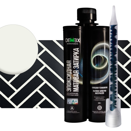 Затирка эпоксидная двухкомпонентная матовая DEMEX 302 Античный 