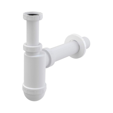 AlcaPlast A43/AG210522140 Сифон для умывальника d40 с накидной гайкой 5/4"