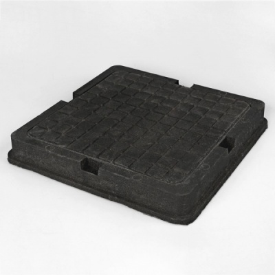 Люк ПП Тип Л 700/700 квадратный 1,5т черный Вектор (20)