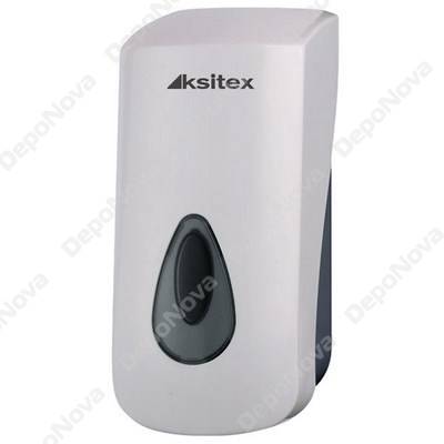 Дозатор д/мыла Ksitex SD1068AD-1000 пластик белый
