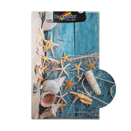 Коврик САНАКС дизайнерский AMBER A103 55х90см/00832