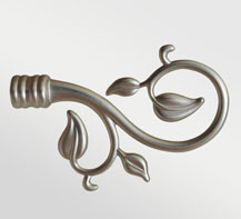 Наконечник (d 16) ДДА DIY Осенний вальс Золото антик (2 шт/уп)