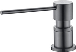 Дозатор Paulmark KRAFT для жидкого мыла D003-GM вороненая сталь