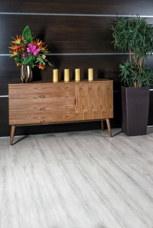 Кварц-виниловая плитка Alpine Floor Ultra ECO5-14 Дуб Снежный 34кл 1219мм*184*2мм (4,49 м2)