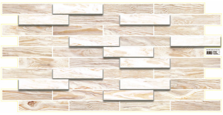 Панели стеновые 980х480х3мм Грейс Дерево Дуб беленый (10шт/уп)