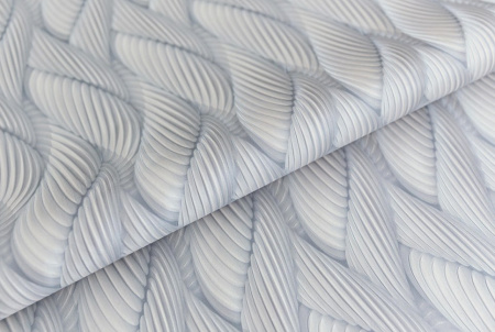 KM6905 Обои KERAMA MARAZZI виниловые Трессаж мотив, серый. 1,06х10м (6)