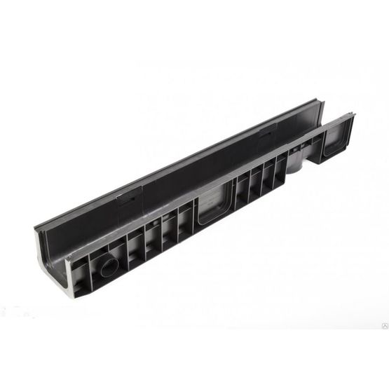 1113 Лоток водоотвод. пластиковый Standart 100/130, 1000*160*130 (до 25 т.)