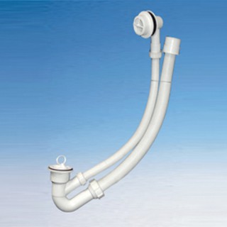 MRB4 Трап д/ванны 1 1/4х50 с перел. пласт.решетки