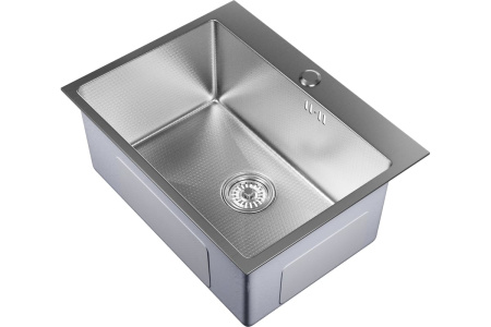 Мойка настольная MixLine PRO 3,0мм 60х45 глубина 22см + сифон САТИН НАНО 552932    