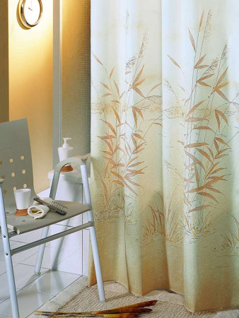 Штора д/ванны Bacchetta 240х200 Cannetto коричневая/4061