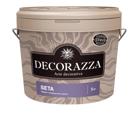 Decorazza Декоративное покрытие Seta Argento ST 001, 5кг