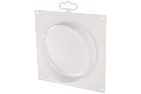 Соединитель круглого канала с наклад. пластиной и обр.клапан.12,5SKNPO   30  ЭраВент