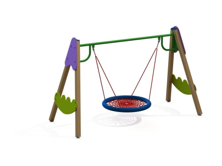 ДИО 1.15 Качели Гнездо 3,7*1,6*2,3м (цв.16)