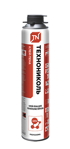 Клей-пена ТЕХНОНИКОЛЬ PROFESSIONAL для пенополистирола 740гр