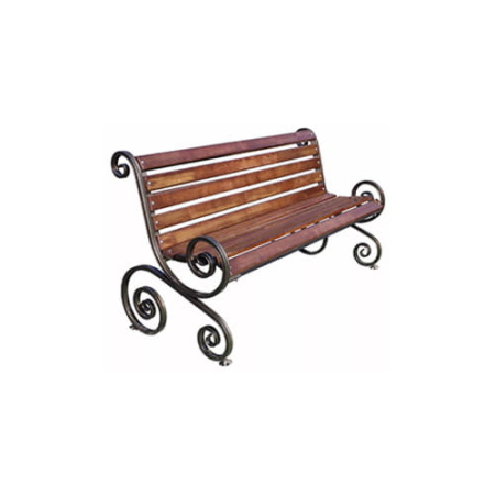 Скамья "Французская лоза мал вензель" 1,5м 