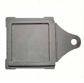 Задвижка каминная Балезино ЗВ-1У, 130*130мм Размер: 130х130мм; 