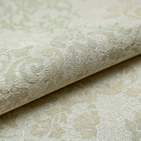 КМ5404 Обои KERAMA MARAZZI  виниловые Флора, мотив, серо-бежевый. 1,06х10м (4)