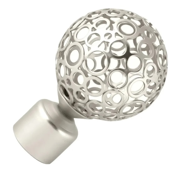 Наконечник D25 Метеор Сатин АС МАРТ (уп 2шт.)